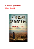 A Thousand Splendid Suns - Khaled Hosseini.pdf
